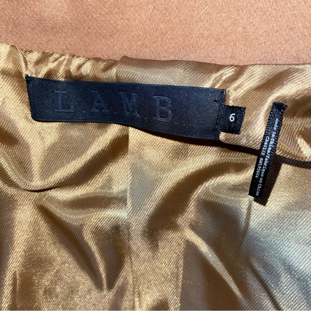 L.A.M.B. Tan Trench Coat - Picture 14 of 15